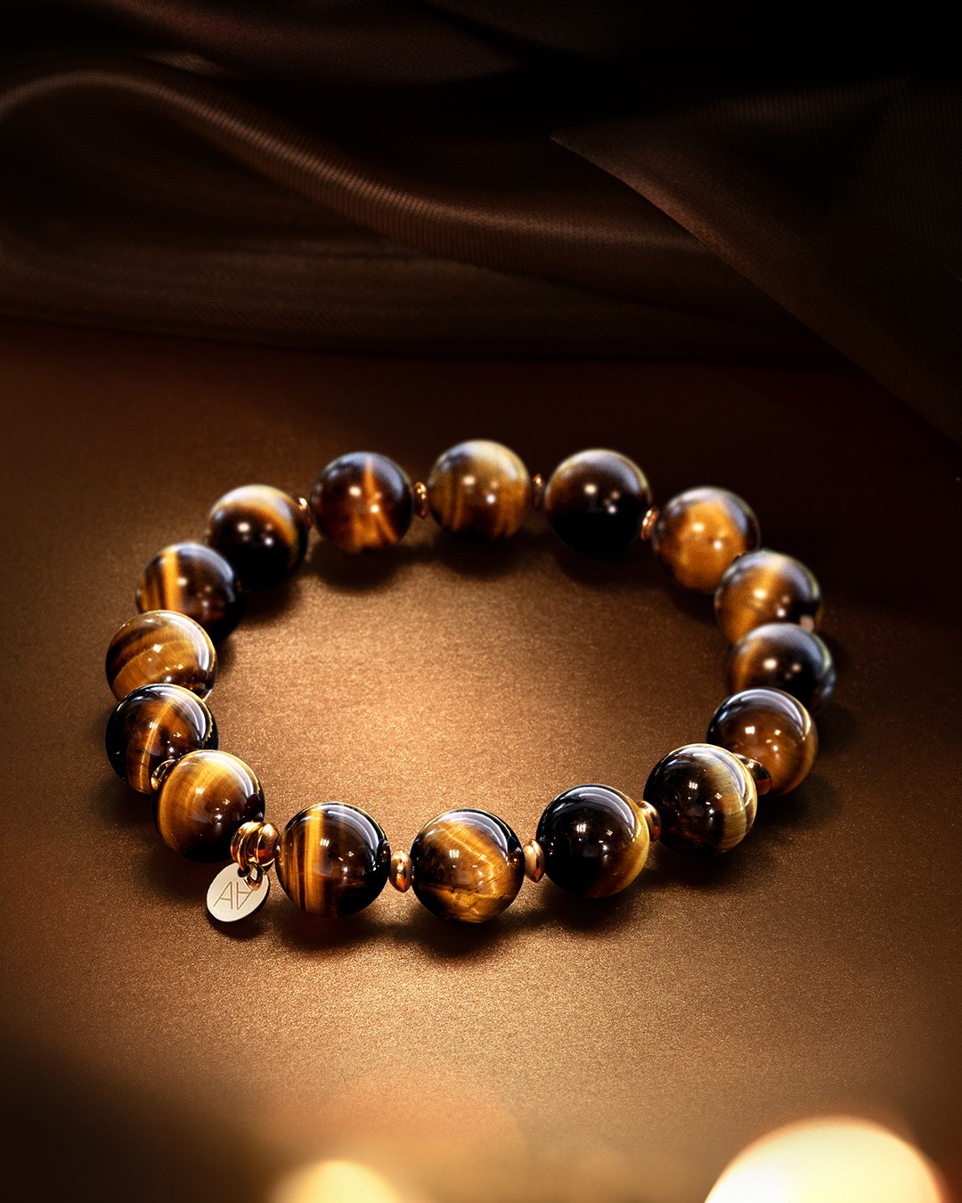 Packshot Bracelet Oeil de tigre  Messinora